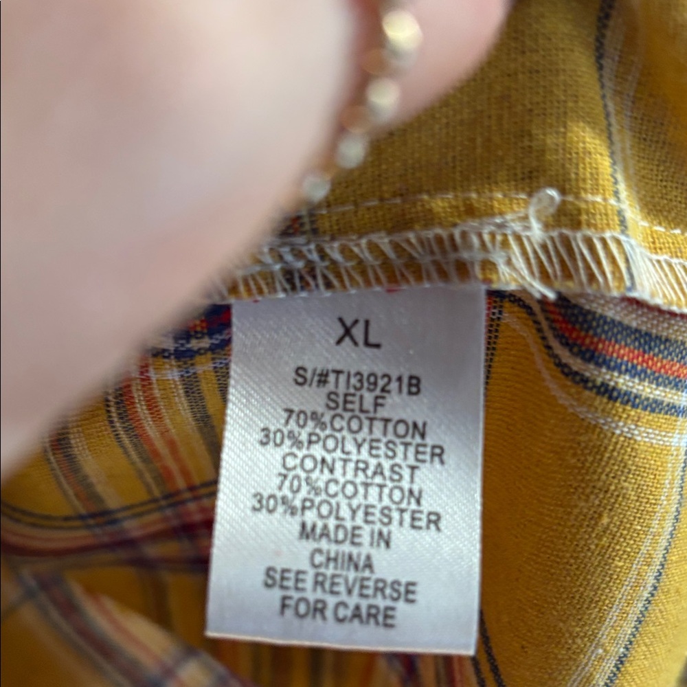 Fashion Nova Patchwork Plaid Button-Down Shirt - … - image 3